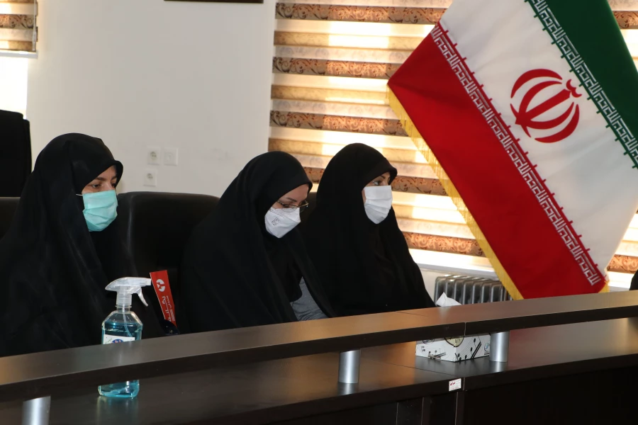 آیین تکریم و معارفه مسئول حراست دانشگاه فرهنگیان آذربایجان شرقی  3