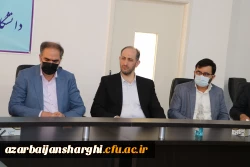 آیین تکریم و معارفه مسئول حراست دانشگاه فرهنگیان آذربایجان شرقی  10