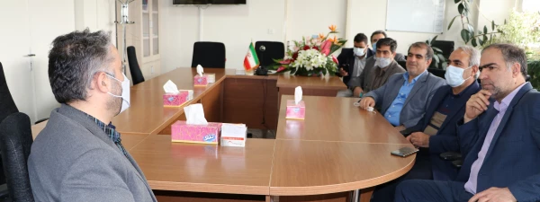 دیدار مدیر امور پردیس های دانشگاه فرهنگیان آذربایجانشرقی  با مدیرکل نوسازی مدارس استان  3