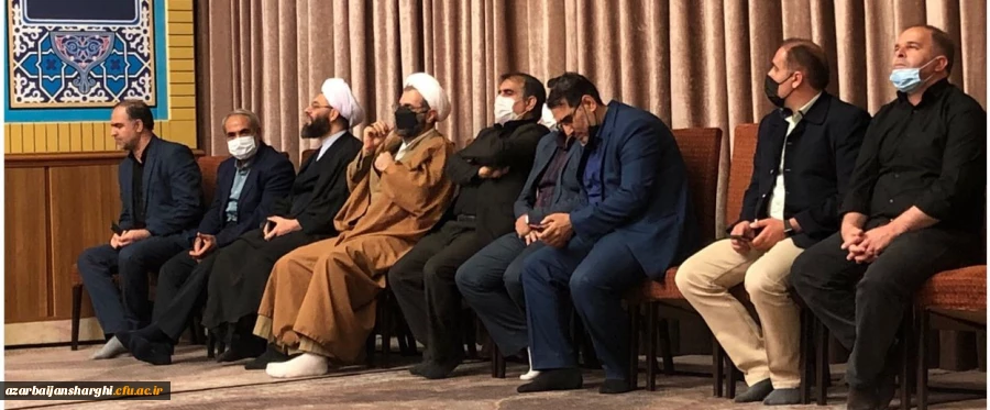 مراسم ضیافت شهدا با همکاری دفتر نهاد مقام معظم رهبری و امور شاهد و ایثارگران دانشگاه فرهنگیان استان آذربایجان شرقی 2