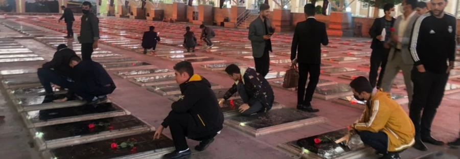 مراسم ضیافت شهدا با همکاری دفتر نهاد مقام معظم رهبری و امور شاهد و ایثارگران دانشگاه فرهنگیان استان آذربایجان شرقی 2