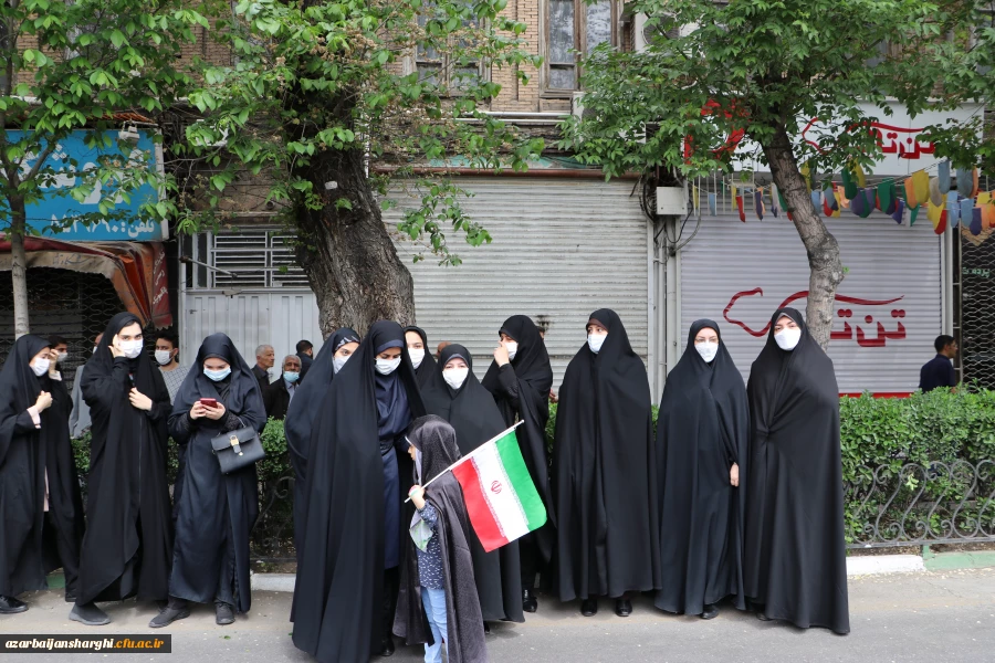 حضور مدیریت ، اساتید ، کارکنان و دانشجومعلمان دانشگاه فرهنگیان در راهپیمایی روز قدس 5