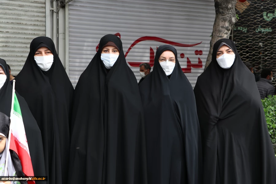 حضور مدیریت ، اساتید ، کارکنان و دانشجومعلمان دانشگاه فرهنگیان در راهپیمایی روز قدس 4