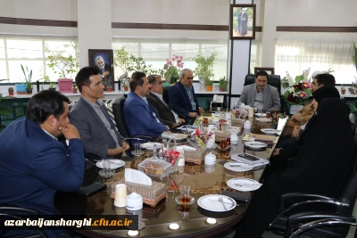 دیدار مدیریت دانشگاه فرهنگیان استان آذربایجانشرقی با مدیرکل آموزش وپرورش استان

دیدار مدیریت دانشگاه فرهنگیان استان آذربایجانشرقی با مدیرکل آموزش وپرورش استان