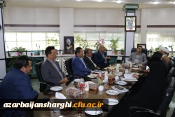 دیدار مدیریت دانشگاه فرهنگیان استان آذربایجانشرقی با مدیرکل آموزش وپرورش استان 6