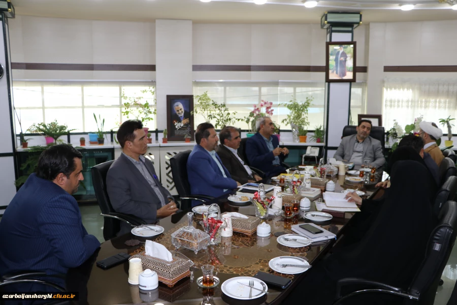 دیدار مدیریت دانشگاه فرهنگیان استان آذربایجانشرقی با مدیرکل آموزش وپرورش استان 6