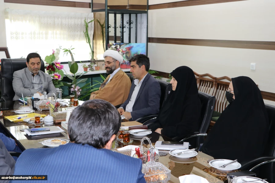 دیدار مدیریت دانشگاه فرهنگیان استان آذربایجانشرقی با مدیرکل آموزش وپرورش استان 4