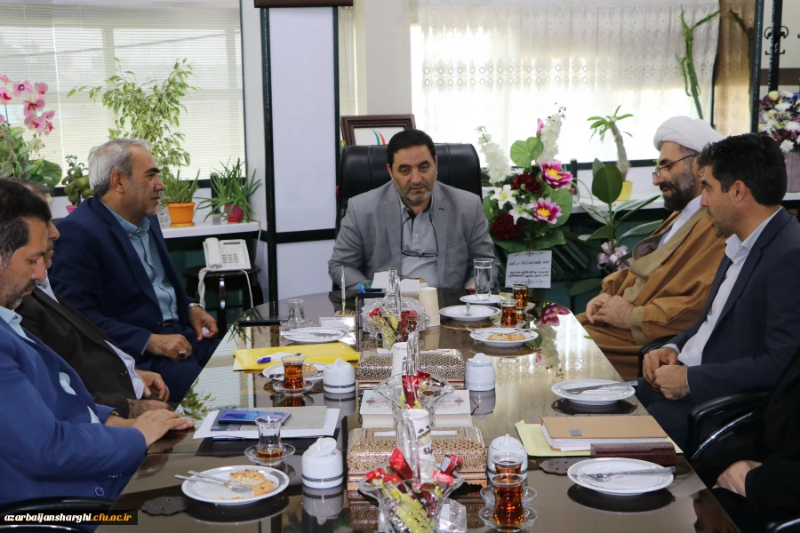 دیدار مدیریت دانشگاه فرهنگیان استان آذربایجانشرقی با مدیرکل آموزش وپرورش استان 3