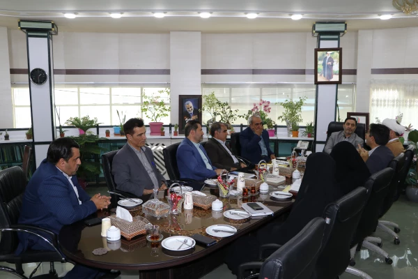 دیدار مدیریت دانشگاه فرهنگیان استان آذربایجانشرقی با مدیرکل آموزش وپرورش استان 5