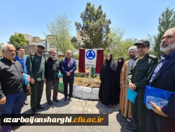 گرامیداشت سالروز شهادت استاد شهید چمران و روز بسیج اساتید و  رونمایی از تابلو میدان شهید گمنام در دانشگاه فرهنگیان استان آذربایجانشرقی  2