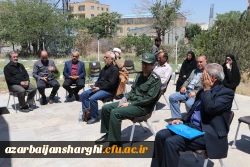 گرامیداشت سالروز شهادت استاد شهید چمران و روز بسیج اساتید و  رونمایی از تابلو میدان شهید گمنام در دانشگاه فرهنگیان استان آذربایجانشرقی  3