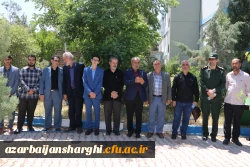 گرامیداشت سالروز شهادت استاد شهید چمران و روز بسیج اساتید و  رونمایی از تابلو میدان شهید گمنام در دانشگاه فرهنگیان استان آذربایجانشرقی  4