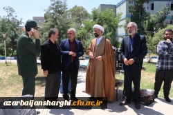 گرامیداشت سالروز شهادت استاد شهید چمران و روز بسیج اساتید و  رونمایی از تابلو میدان شهید گمنام در دانشگاه فرهنگیان استان آذربایجانشرقی  6