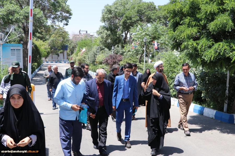 گرامیداشت سالروز شهادت استاد شهید چمران و روز بسیج اساتید و  رونمایی از تابلو میدان شهید گمنام در دانشگاه فرهنگیان استان آذربایجانشرقی  7