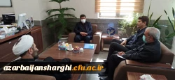 دیدار مدیریت دانشگاه فرهنگیان استان آذربایجانشرقی با معاون سیاسی و امنیتی استانداری استان 2
