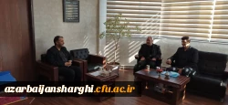 دیدار با مدیر کل نوسازی توسعه و تجهیز مدارس استان آذربایجان شرقی 2