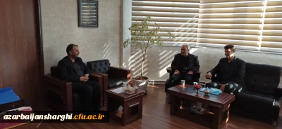 با حضور مدیرکل نظارت و ارزیابی سازمان مرکزی در دانشگاه فرهنگیان استان آذربایجان شرقی برگزار شد:

دیدار با مدیر کل نوسازی توسعه و تجهیز مدارس استان آذربایجان شرقی