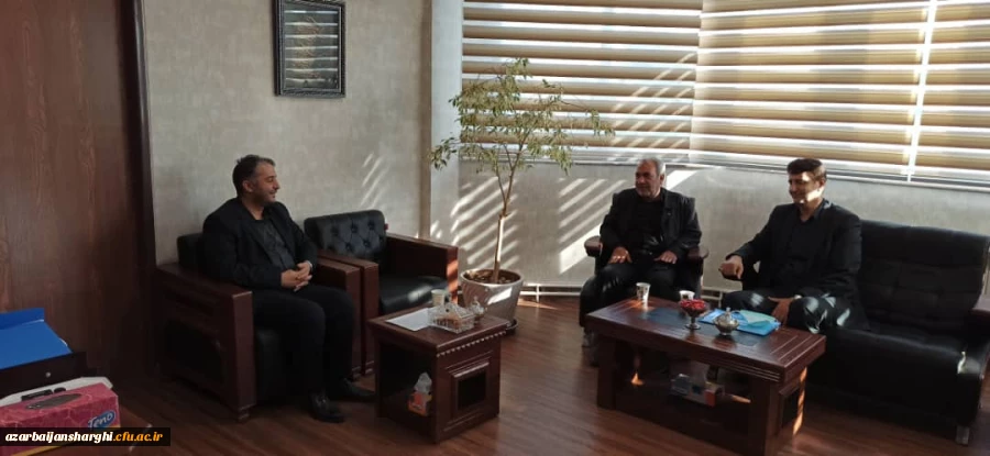 دیدار با مدیر کل نوسازی توسعه و تجهیز مدارس استان آذربایجان شرقی 2