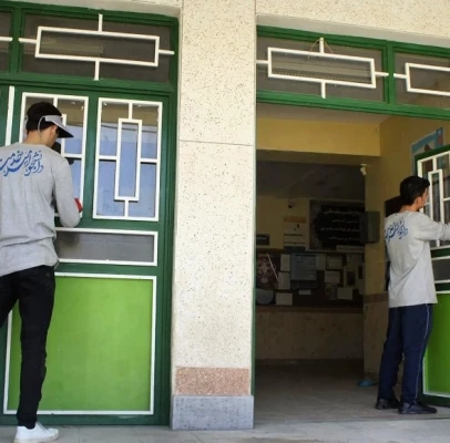 اردوی جهادی دانشجویان دانشگاه فرهنگیان آذربایجان شرقی در منطقه ورزقان (بخش خاروانا) 8