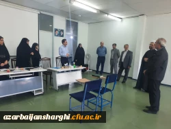 بازدید هیات رییسه دانشگاه فرهنگیان آذربایجان شرقی از روند برگزاری مصاحبه معرفی شدگان چند برابر ظرفیت پردیس های استان 3