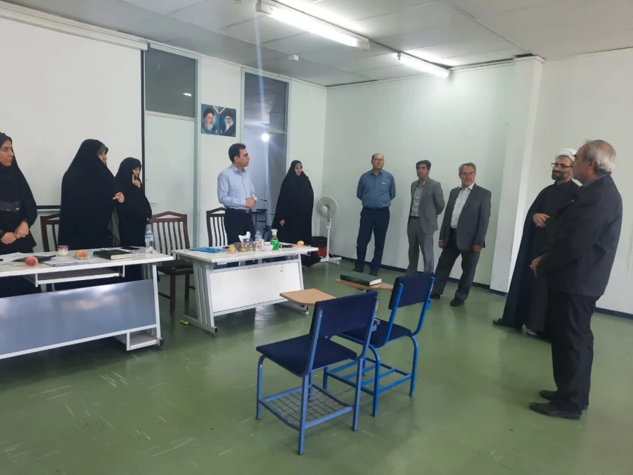 بازدید هیات رییسه دانشگاه فرهنگیان آذربایجان شرقی از روند برگزاری مصاحبه معرفی شدگان چند برابر ظرفیت پردیس های استان 3