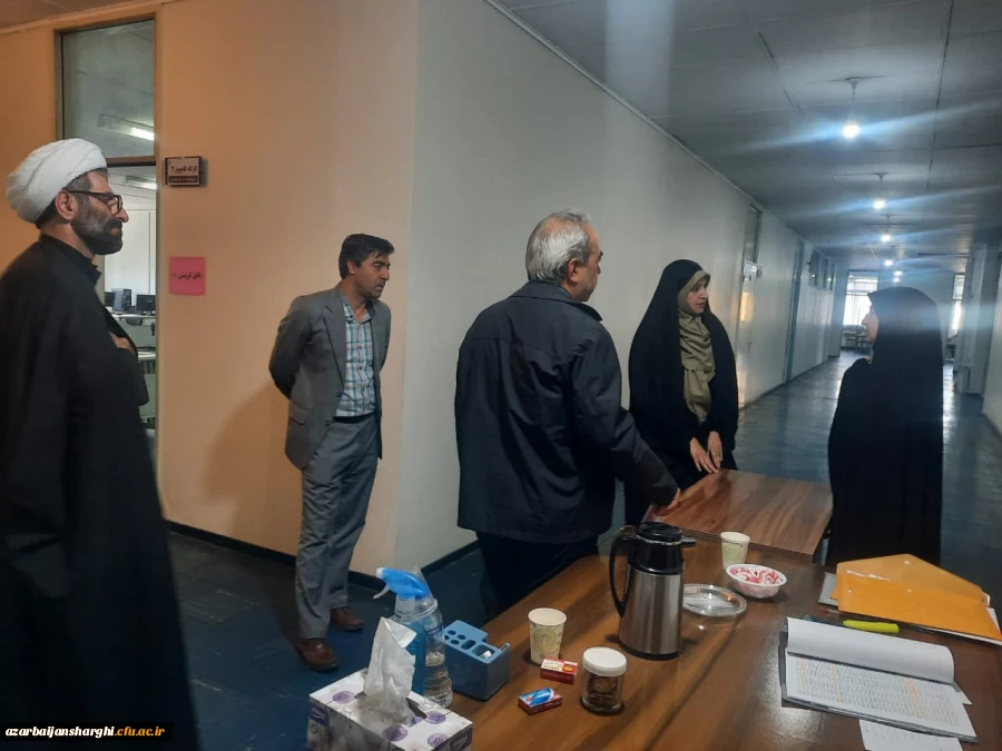 بازدید هیات رییسه دانشگاه فرهنگیان آذربایجان شرقی از روند برگزاری مصاحبه معرفی شدگان چند برابر ظرفیت پردیس های استان 4