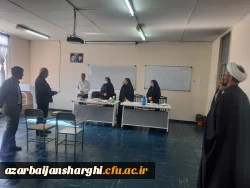 بازدید هیات رییسه دانشگاه فرهنگیان آذربایجان شرقی از روند برگزاری مصاحبه معرفی شدگان چند برابر ظرفیت پردیس های استان 6