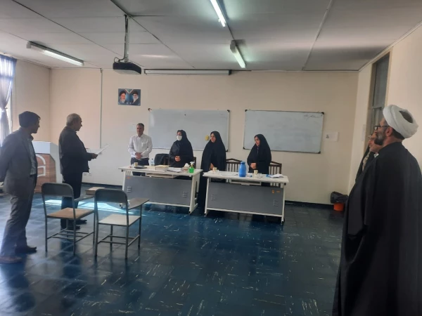 بازدید هیات رییسه دانشگاه فرهنگیان آذربایجان شرقی از روند برگزاری مصاحبه معرفی شدگان چند برابر ظرفیت پردیس های استان 6