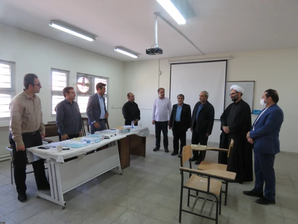 بازدید هیات رییسه دانشگاه فرهنگیان آذربایجان شرقی از روند برگزاری مصاحبه معرفی شدگان چند برابر ظرفیت پردیس های استان 8