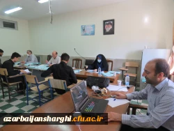 بازدید هیات رییسه دانشگاه فرهنگیان آذربایجان شرقی از روند برگزاری مصاحبه معرفی شدگان چند برابر ظرفیت پردیس های استان 9