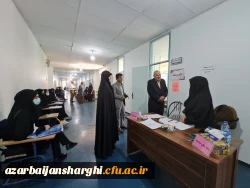 بازدید آقای علی زمانی و عباس بروغنی از روند برگزاری مصاحبه معرفی شدگان چند برابر ظرفیت پردیس های استان آذربایجان شرقی 4