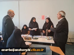 بازدید آقای علی زمانی و عباس بروغنی از روند برگزاری مصاحبه معرفی شدگان چند برابر ظرفیت پردیس های استان آذربایجان شرقی 8