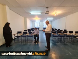 بازدید دکتر انصاری راد از آماده سازی پردیس فاطمه الزهرا تبریز برای آغاز آموزش حضوری دانشجویان در نیمسال تحصیلی جدید 1401 6