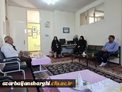 بازدید دکتر انصاری راد از آماده سازی پردیس فاطمه الزهرا تبریز برای آغاز آموزش حضوری دانشجویان در نیمسال تحصیلی جدید 1401 16