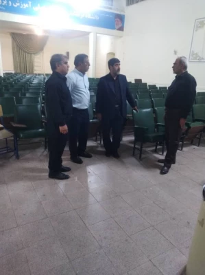 بازدید دکتر محمدی سرپرست معاونت سیاسی، امنیتی و اجتماعی استانداری استان آذربایجان شرقی و دکتر انصاری راد معاون دانشجویی دانشگاه فرهنگیان  4