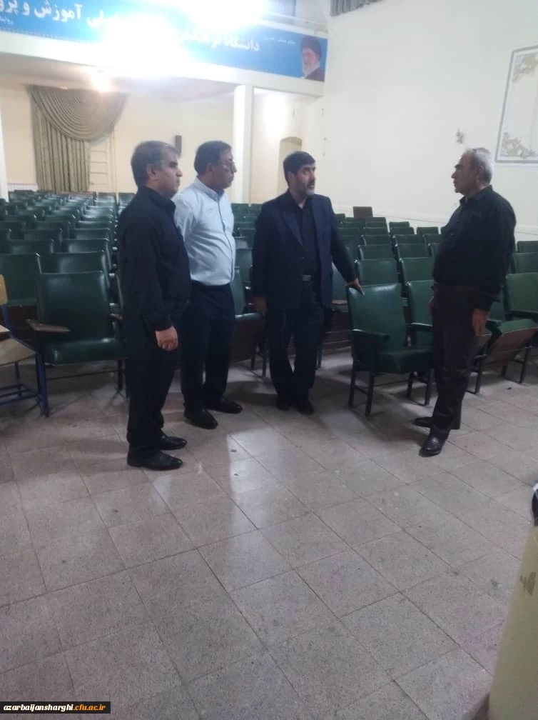 بازدید دکتر محمدی سرپرست معاونت سیاسی، امنیتی و اجتماعی استانداری استان آذربایجان شرقی و دکتر انصاری راد معاون دانشجویی دانشگاه فرهنگیان  4