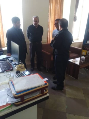 بازدید دکتر محمدی سرپرست معاونت سیاسی، امنیتی و اجتماعی استانداری استان آذربایجان شرقی و دکتر انصاری راد معاون دانشجویی دانشگاه فرهنگیان  5