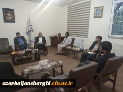 بازدید سرپرست معاونت سیاسی، امنیتی و اجتماعی استانداری آذربایجان شرقی از پردیس های دانشگاه فرهنگیان استان
 2