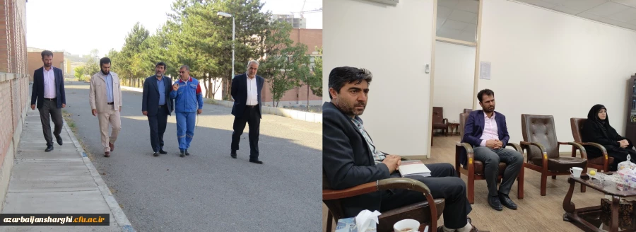 بازدید سرپرست معاونت سیاسی، امنیتی و اجتماعی استانداری آذربایجان شرقی از پردیس های دانشگاه فرهنگیان استان
 5