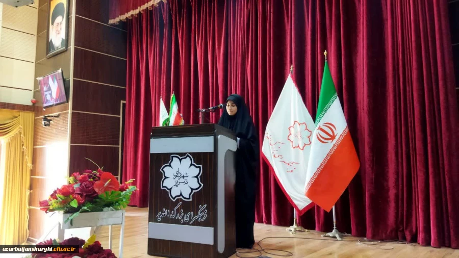 آئین استقبال از نودانشجومعلمان 1401 پردیس فاطمه الزهرا(س) تبریز 9