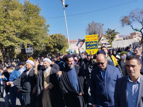 حضور پرشور خانواده بزرگ دانشگاه فرهنگیان آذربایجان شرقی در در مراسم یوم الله 13 آبان
 2