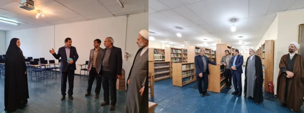 بازدید حجت الاسلام و المسلمین تقوی و دکتر علی خاکی از پردیس فاطمه الزهرا(س) تبریز
 2