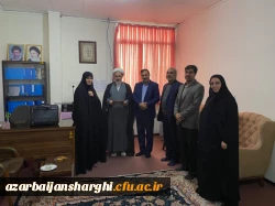 بازدید حجت الاسلام و المسلمین تقوی و دکتر علی خاکی از پردیس های دانشگاه فرهنگیان استان آذربایجان شرقی
 3