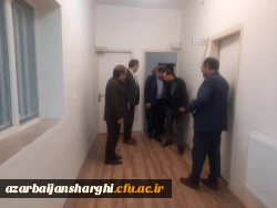 بازدید حجت الاسلام و المسلمین تقوی و دکتر علی خاکی از پردیس های دانشگاه فرهنگیان استان آذربایجان شرقی
 4