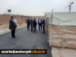 بازدید حجت الاسلام و المسلمین تقوی و دکتر علی خاکی از پردیس های دانشگاه فرهنگیان استان آذربایجان شرقی
 5