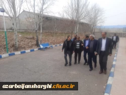 بازدید حجت الاسلام و المسلمین تقوی و دکتر علی خاکی از پردیس های دانشگاه فرهنگیان استان آذربایجان شرقی
 6