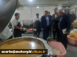 بازدید حجت الاسلام و المسلمین تقوی و دکتر علی خاکی از پردیس های دانشگاه فرهنگیان استان آذربایجان شرقی
 8