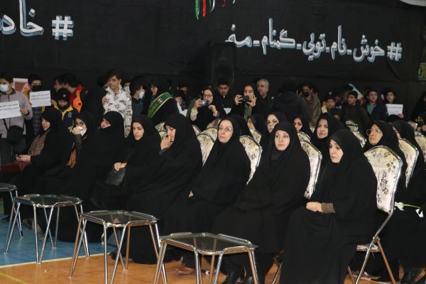 تدفین شهید گمنام هشت سال دفاع مقدس در پردیس علامه امینی دانشگاه فرهنگیان استان آذربایجان شرقی 7