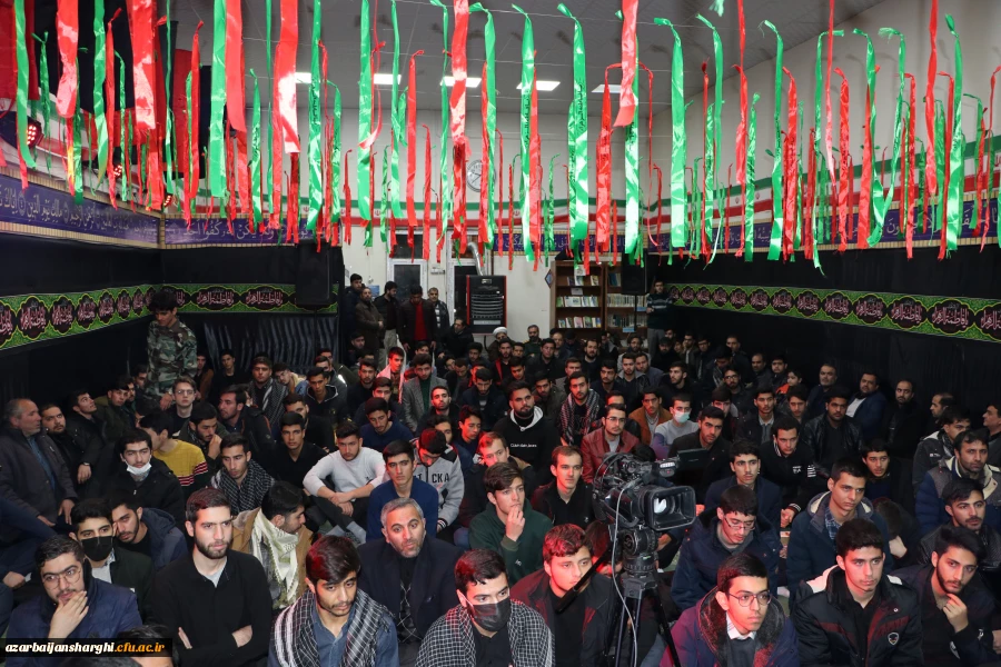 تدفین شهید گمنام هشت سال دفاع مقدس دردانشگاه فرهنگیان استان آذربایجان شرقی 5