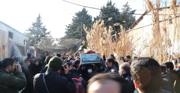 تدفین شهید گمنام هشت سال دفاع مقدس دردانشگاه فرهنگیان استان آذربایجان شرقی 8